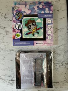 Crystal Art Flying Panda