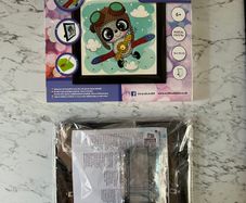Crystal Art Flying Panda