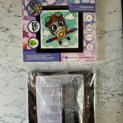 Crystal Art Flying Panda