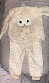 Brand new Cute baby fluffy pjs 6-9