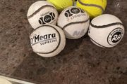 hurling  balls