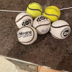 hurling  balls