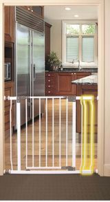 Baby gate extender