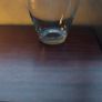 Clear glass vase Image 3