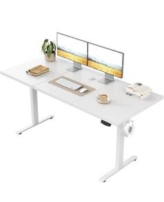 Standing Desk, 120 x 60 cm, White