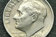 Roosevelt Dime 1981-p United States