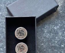 Handmade Irish Coin Cufflinks
