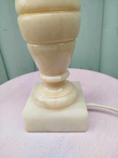 Vintage Alabaster Lamp