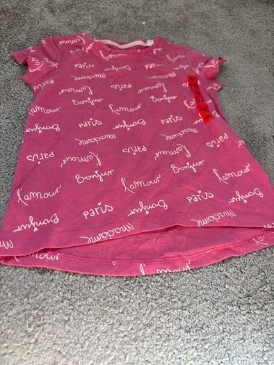 new girl T-shirt  3-4 years old 104cm
