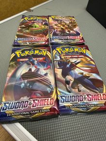 Pokemon Sword & Shield Booster Packs - Artset