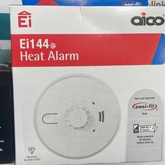 Heat Alarm Heat Detector Mains Battery Back Up
