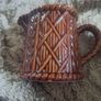 Vintage Glazed Brown Howard Jug Image 2