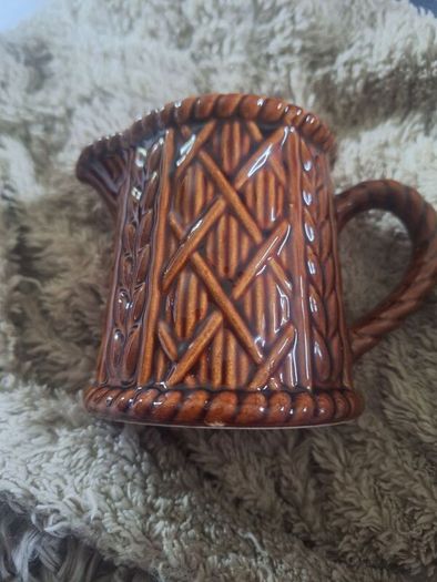 Vintage Glazed Brown Howard Jug