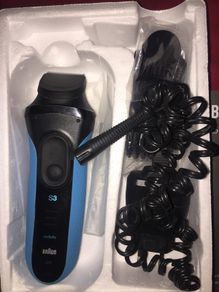 braun series 3 shaver 3040 pro skin trimmer head plus 5 combs