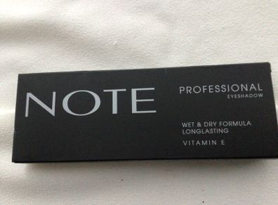 Brand New Note Professional Eyeshadow Long lasting Wet and Dry Formula