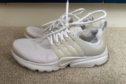 Women's White Nike Presto Trainers UK 4.5