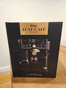 NINJA Luxe Cafe Pro by David Beckham Bean to Cup Coffee Machine - Black & Gold