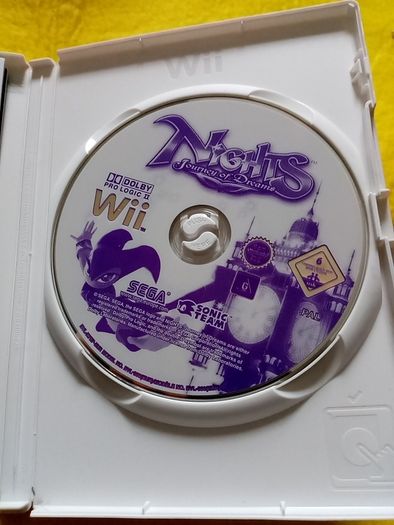 Nights Journey of dreams Nintendo Wii Games Original
