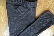 H&amp;M Shiny Printed Leggings for Sale