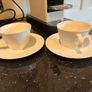Nespresso espresso machine, milk frother and cups Image 4