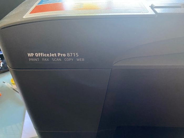 Hp Officejet Pro 8715 Print Fax Scan Copy Web