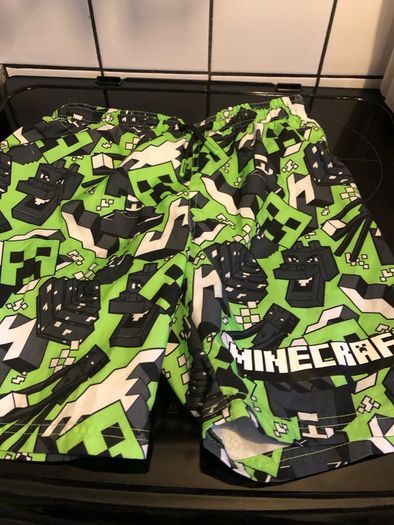Boys Minecraft shorts age 10/11