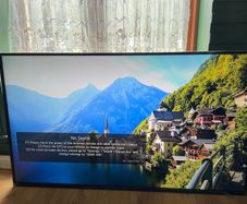 LG 65 inch 4k TV