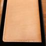 BNIB "Carve On" Tan Leather Passport Holder Image 3