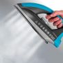 Steam Power Aqua - Steam Generator Iron with Stainless Steel Non-Stick Soleplate ans Fast 1 Minute Heat-Up, 1.3 Litres, 2400 Watts, Aqua Image 2
