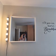 Ikea mirror lights and bulbs