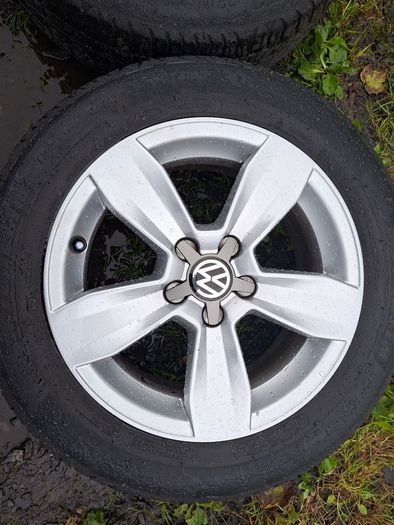 15" Vw Polo,  Alloys with tyres