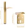 4 gold furniture legs Image 3