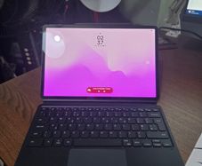 Samsung Galaxy Tab S8 Plus - with official cover stand and keyboard
