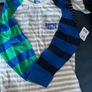 boys tops long sleeve t shirts zipped jumper bundle 6-7y brand new Image 6