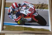 Autographed Marco Simoncelli Picture