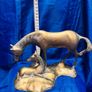 brass horse and foal Image 6