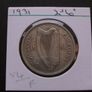 Irish Free State Silver Half Crown (1931) Rare Year! Image 3