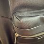 Tommy Hilfiger faux leather black backpack, in very good condition Image 6