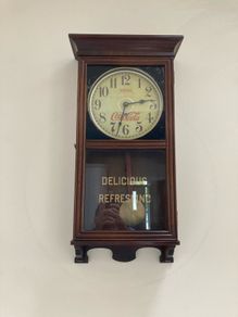 Coca Cola Quartz Pendulum clock