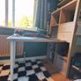 ikea kallax oak with desk Image 3