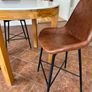 High Round Marble table and chairs Image 2