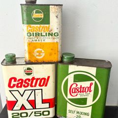 Vintage Castrol Collectors Tins.