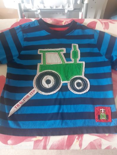 Boys Tractor Ted top and clothing bundle
