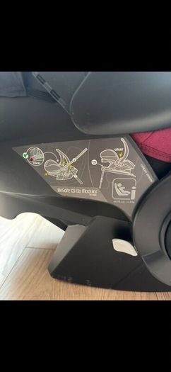 Be Safe Baby Car Seat w/iso fix