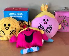 Little Miss Soft Toys x 3 and Little Miss Purse.