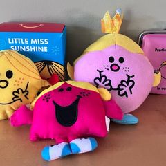 Little Miss Soft Toys x 3 and Little Miss Purse.
