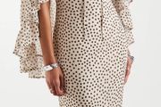 asos /pretty lavish dress and cape