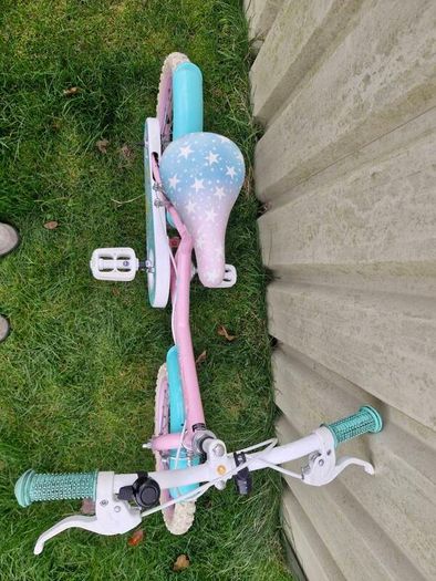 16" unicorn girls bike