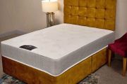 Stylist Double, King And Superking Sizes Divan Beds, Multiple Options Of Headboards, Drawers And Tufted Memory Mattresses Instock
