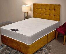Stylist Double, King And Superking Sizes Divan Beds, Multiple Options Of Headboards, Drawers And Tufted Memory Mattresses Instock